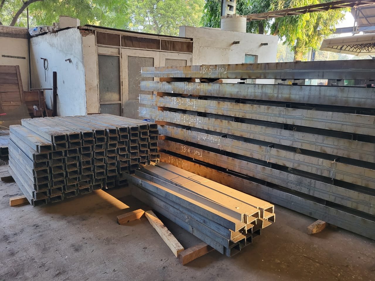 Fabricated Goods Stocking Area